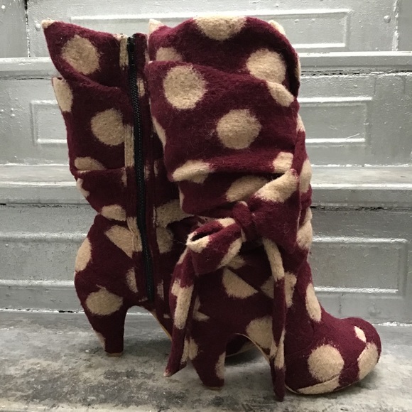 NWOT IRREGULAR CHOICE Party Pants Boots - Picture 4 of 9